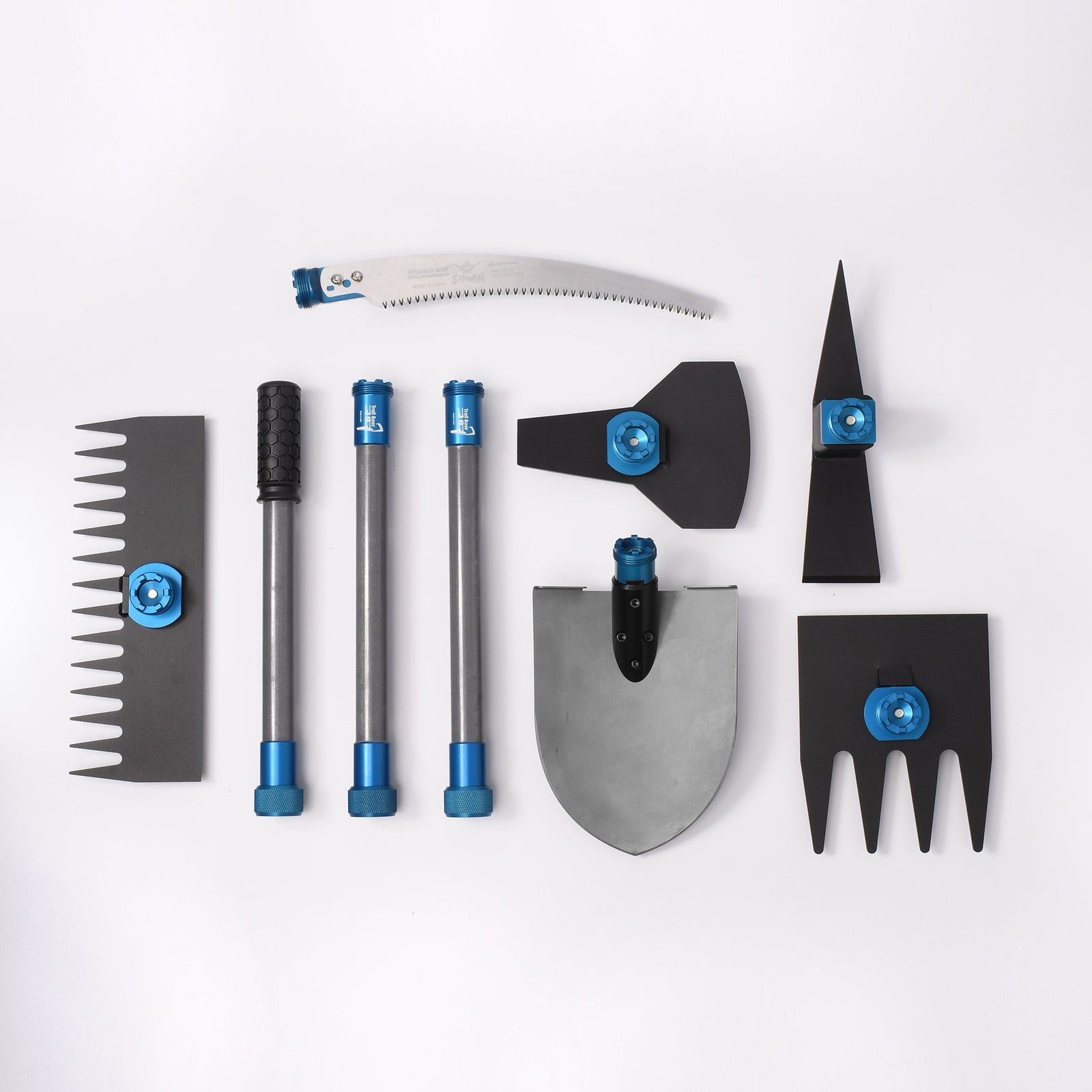 3-Piece Handle w/ 6 Heads