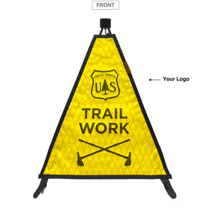 Trail Work Sign