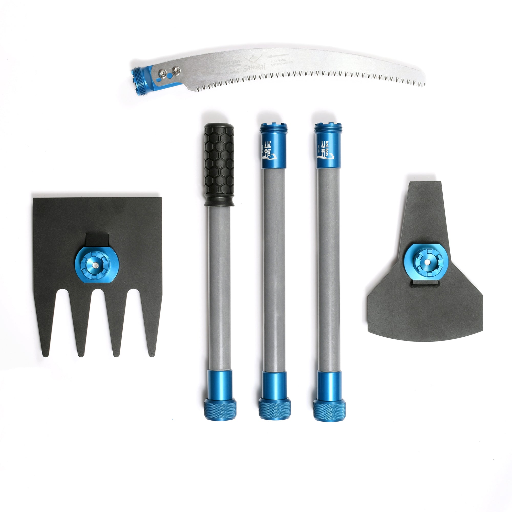 Trail Boss 3-Piece Handle w/ 3 Heads