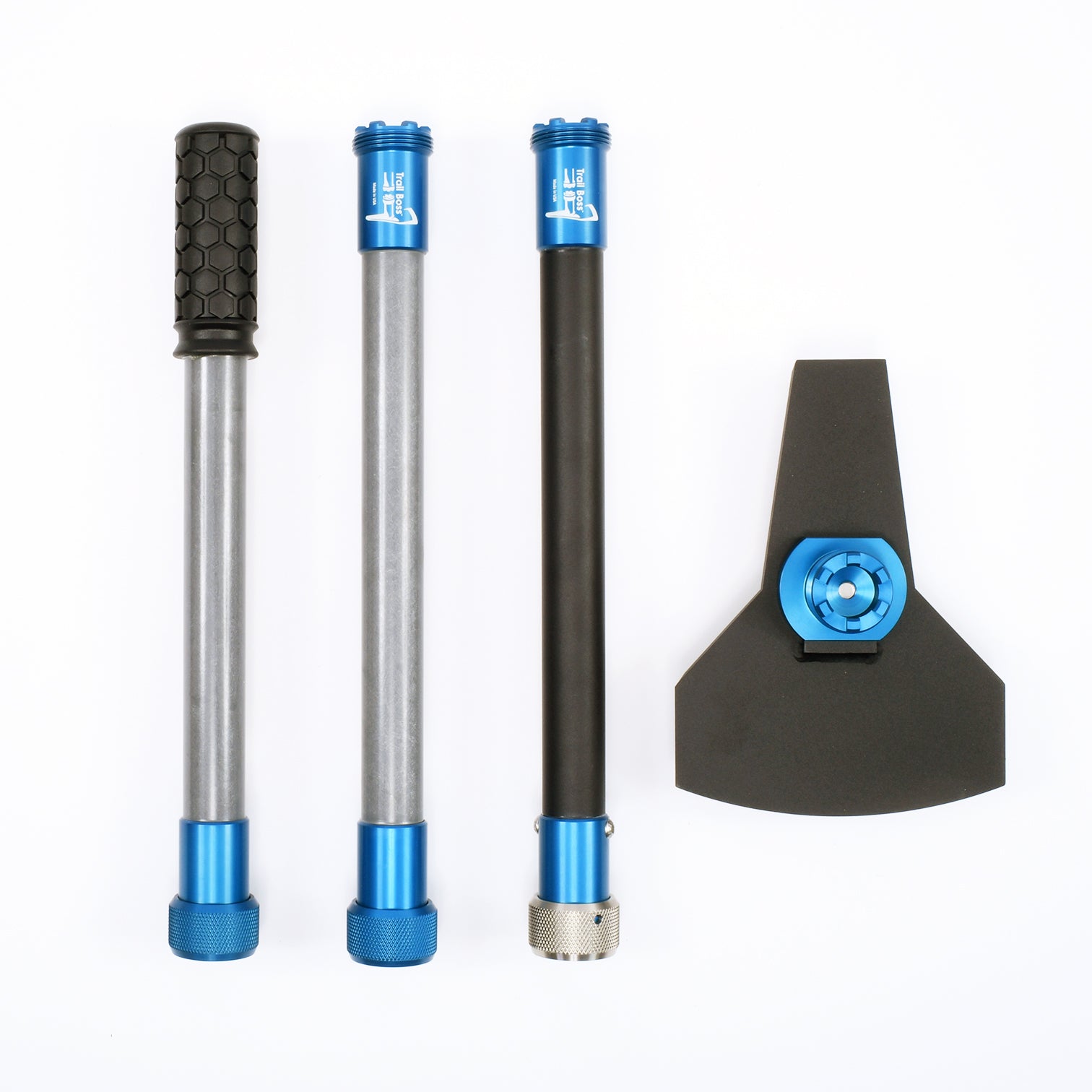 3-Piece Handle with Hoe Mattock